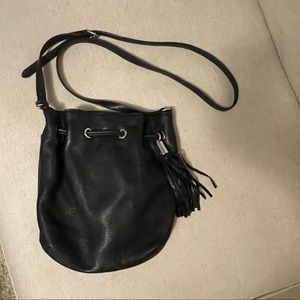 Michael Kors Leather Crossbody w Tassle